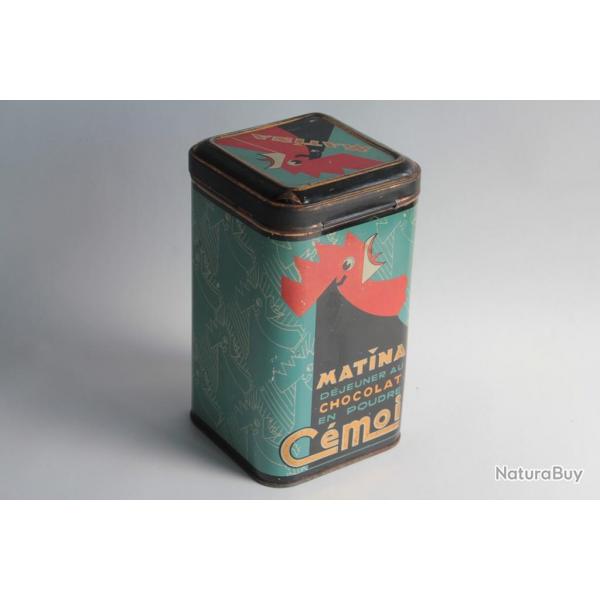 Bote Chocolat tle lithographie Cmoi Matina Coq