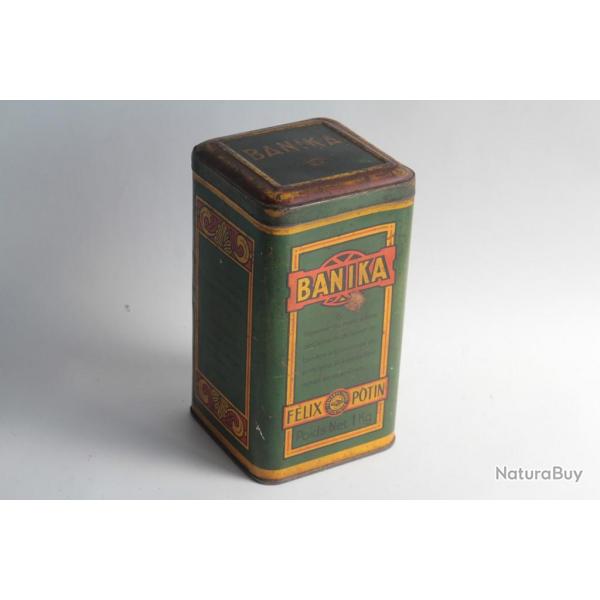 Bote chocolat cacao Banika Flix Potin tle lithographie