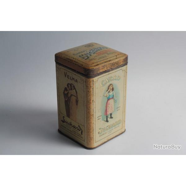 Bote chocolat cacao SUCHARD Milka tle lithographie