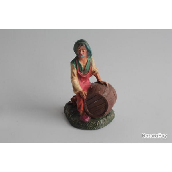 Figurine vintage Composition mtier tonnelier Italie