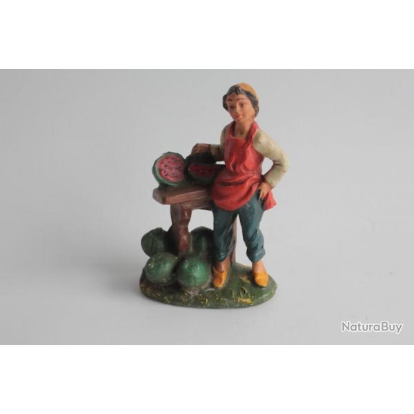 Figurine vintage Composition mtier marchand Italie