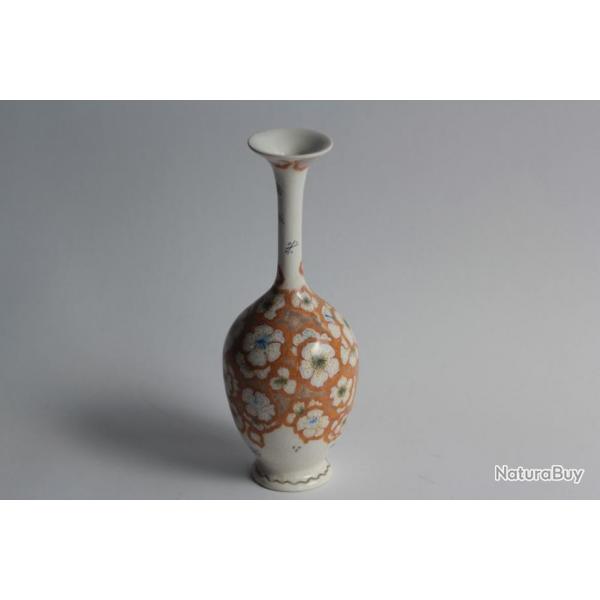 Petit vase soliflore porcelaine Jasmijn Gouda Hollande