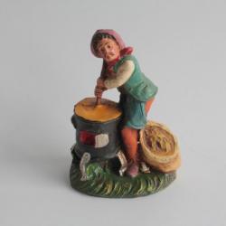 Figurine vintage Composition métier cuisinier Italie
