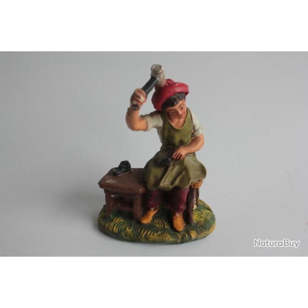 Figurine vintage Composition mtier Cordonnier Italie