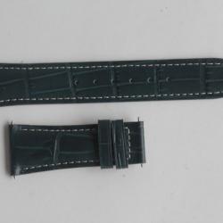 Bracelet montre FREDERIQUE CONSTANT crococalf Bleu 22 mm