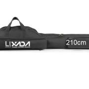 Sac Canne à Pêche 150 Cm 3 Compartiments Imperméable Fourreau Canne A Peche 200 Cm XstarG Sac De Peche 3 Couches Fourreau Canne A Peche, 150cm Portatif Sac Peche, Grande Capacité Imperméable