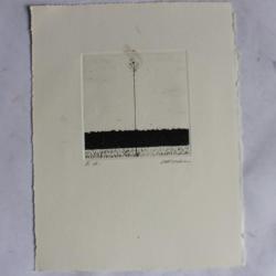 Gravure lithographiée Doroteo ARNÁIZ Épreuve d'artiste