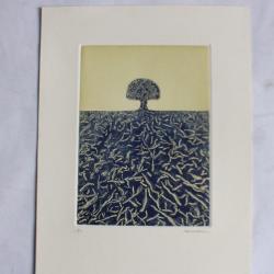 Gravure lithographiée Doroteo ARNÁIZ