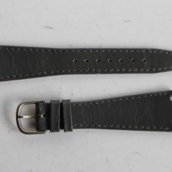 TISSOT Bracelet pour montre en cuir gris 19 mm