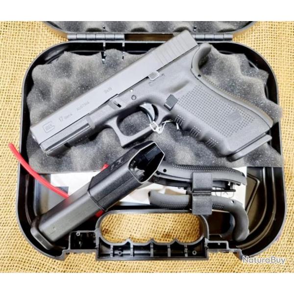 Pistolet Glock 17 gen 4  9x19 top accasion tat impeccable