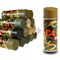 Bombe de peinture C4 Mil Grade - Coyote Brown - Armamat