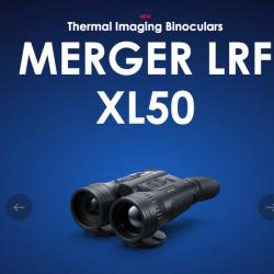 Jumelles à imagerie thermique Merger LRF XL50 Pulsar