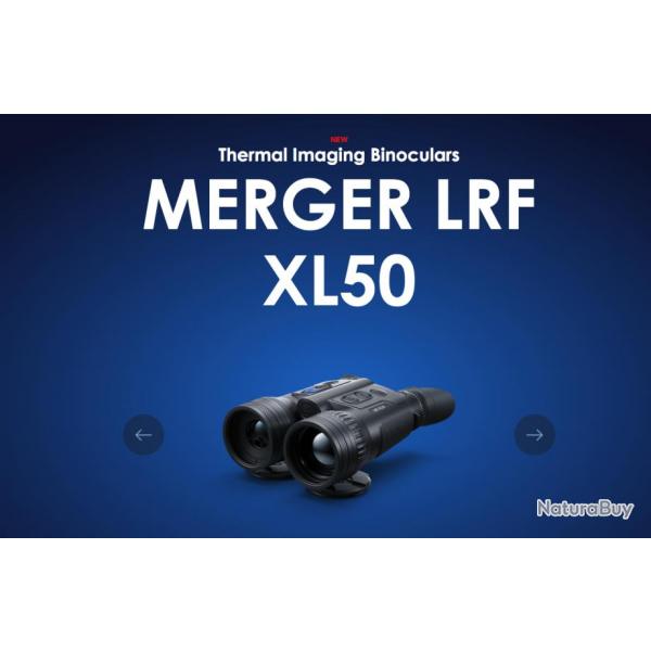 Jumelles  imagerie thermique Merger LRF XL50 Pulsar