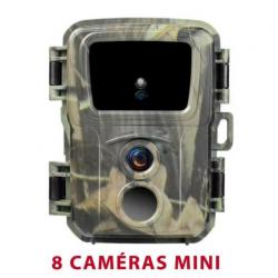 Lot 8 caméra de chasse PROMO SPÉCIAL Revendeur ou vente en gros.camera espion camouflage