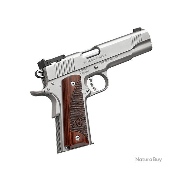 PISTOLET KIMBER 1911 STAINLESS TARGET II CAL. 45 ACP / 9 mm Luger