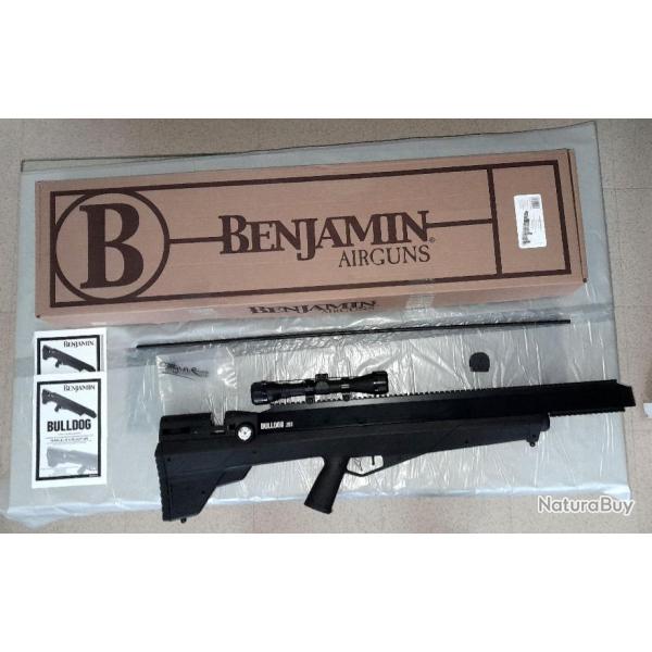 Carabine PCP Crosman Benjamin Bulldog calibre.357 (235 joules) tat neuf