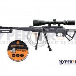 Pack Carabine BM8 Black Bunker Cal. 4.5mm 19.9 Joules Noir