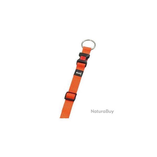 COLLIER ZIGGI S ORANGE 15MM 30-45CM