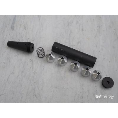 5 Silencieux Pneumatiques à Air PSF-6 - Laiton Et ABS, Réduction Bruit 30dB | Pour Cylindres, Électrovannes