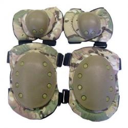 Set Genouilleres & Coudieres Gen1 (JS Tactical) Multicam