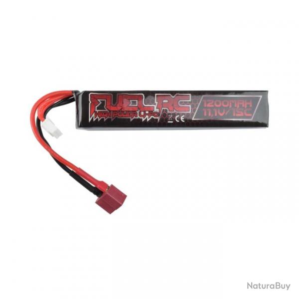 Batterie LiPo 11,1v Stick 1200 mAh T-Dean (Fuel RC)