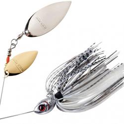 Spinnerbait Booyah Double Willow Counter Strike 10g 10g Chrome / Booyah Shad