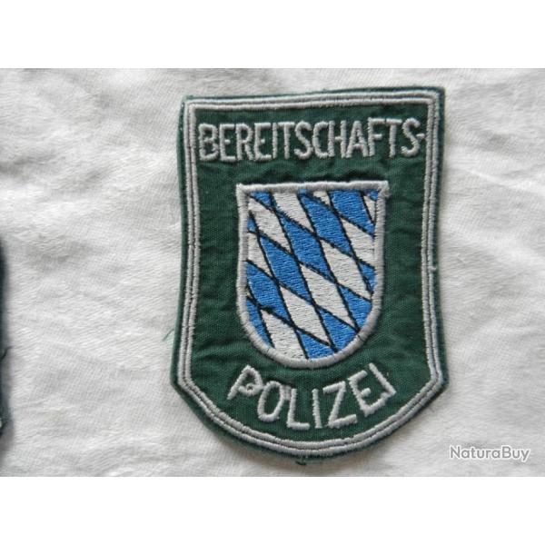 ancien insigne badge Police allemande Bereitschafts