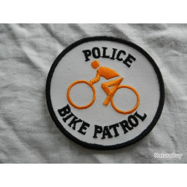 ancien insigne badge Police Bike Patrol
