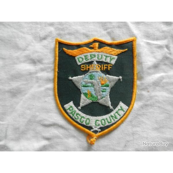 ancien insigne badge Dputy Sherif Pascq County