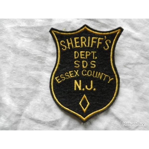 ancien insigne badge amricain US Police Sherif Dept. SDS