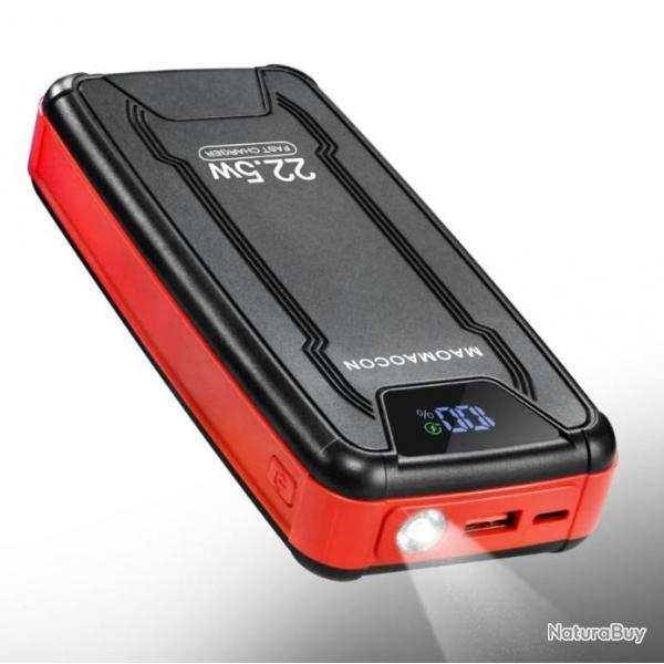 Batterie externe Power Bank 27 000 mAh Charge rapide