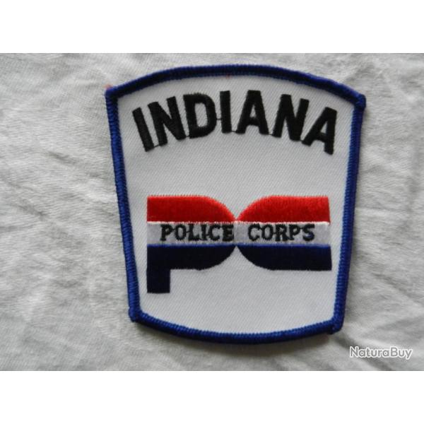 ancien insigne badge amricain US Indiana Police