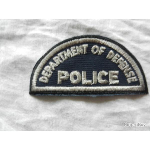 ancien insigne badge amricain US  Police Dpartement Of Dfense