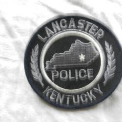 ancien insigne badge américain US  Police Lancaster Kentucky