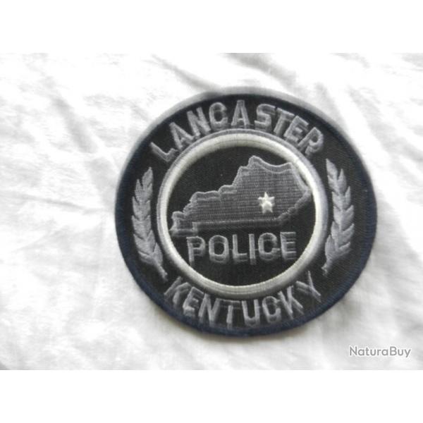ancien insigne badge amricain US  Police Lancaster Kentucky