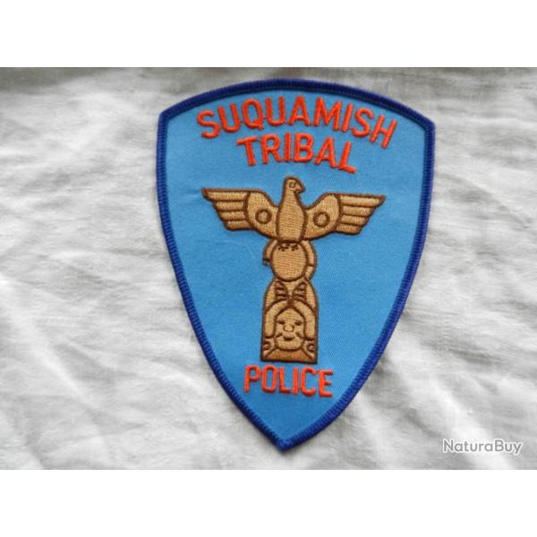 ancien insigne badge amricain US Police Suquamish Tribal