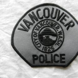 ancien insigne badge de Police Vancouver Canada
