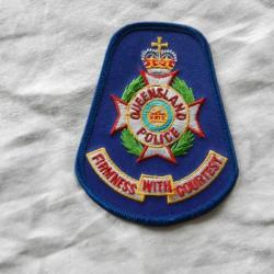 ancien insigne badge de Police Australie Queensland