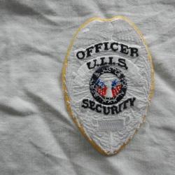 ancien insigne badge de Police Officier U.L.L.S.