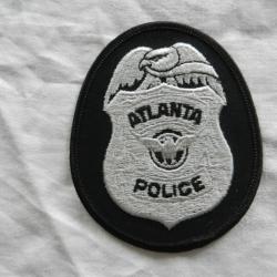 ancien insigne badge de Police US américain Atlanta