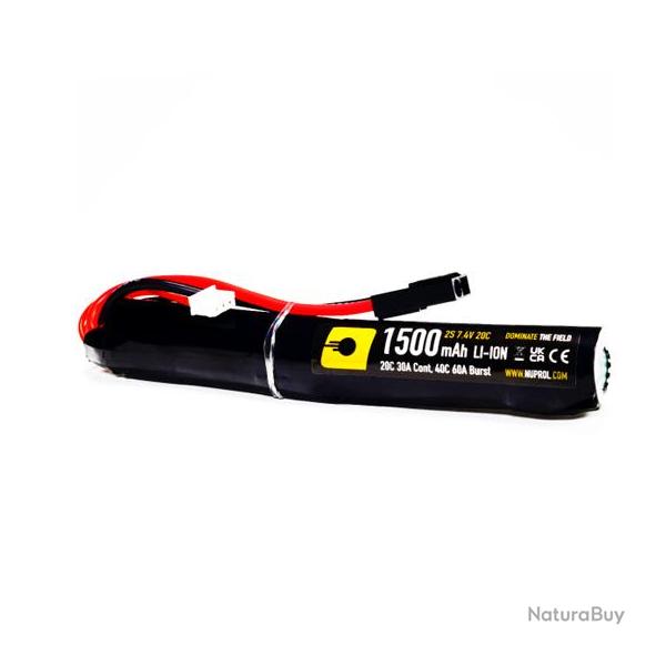 Batterie Nuprol NP Power Tamiya Li-Ion 1500 mAh 7.4V 20C