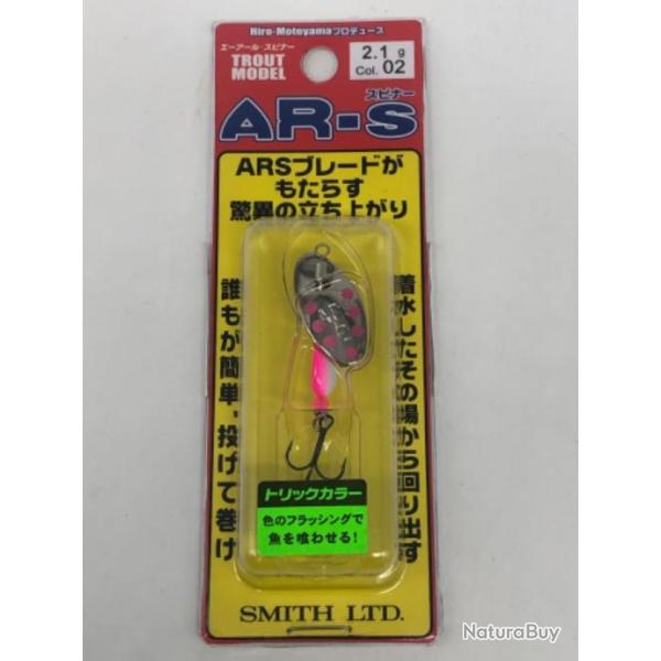 Cuillers de pche Smith AR Spinner 1cm 2,1g rose