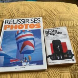 2 livres guide de la photographie et réussir ses photos