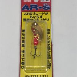 Cuillers de pêche Smith AR Spinner 1,4cm 3,5g rouge