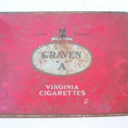 cigarettes  craven A  vide : 2ww    100 % original 2 GM  PARA D'DAY DEBARQUEMENT  1944  x