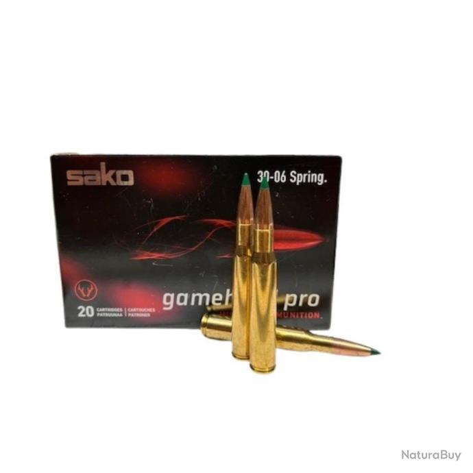 Munitions SAKO 3006 GAMEHEAD PRO 10.7g 165gr par 20 Balles Calibre