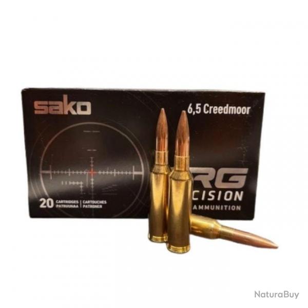 Munitions SAKO cal.6.5 creedmoor trg prcision hpbt 9.1g 140gr par 20