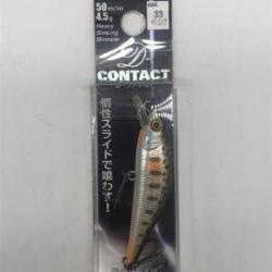Leurre dur de pêche truite Smith D-Contact 50mm 4,5g col : 33