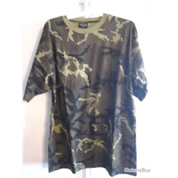 T-SHIRT CAMO MODELE 6