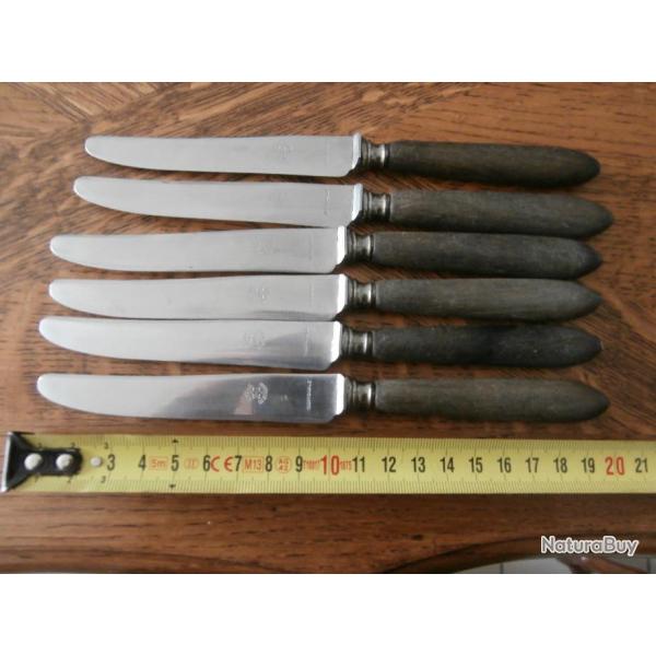 6 couteaux de table st etienne